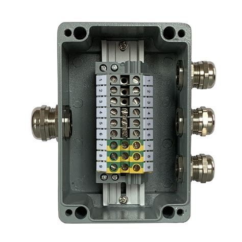 din rail terminal junction box|12 way din rail enclosure.